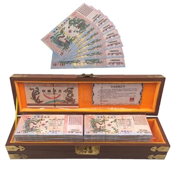 1000шт. Традиционные китайские банкноты Дракон и Феникс номиналом 153 квинквагинтиллиона в красивой крафтовой коробке для коллекционного креативного подарка