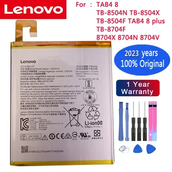 2023 Года L16D1P34 Оригинальный Аккумулятор для Lenovo TAB4 8 TB-8504N TB-8504X TB-8504F TAB4 8 plus TB-8704F 8704X 8704N 8704V Bateria
