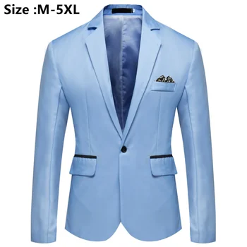 6908- мужской пиджак, повседневная корейская версия костюма низкая цена - Костюмы и блейзеры ~ Anechka-nya.ru 11