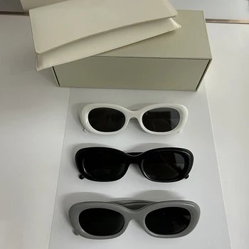 2023 Новые Роскошные Брендовые Дизайнерские Модные Солнцезащитные очки MM004 Для Мужчин И Женщин, Круглые Винтажные солнцезащитные очки из ацетата UV400 С коробкой