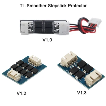 2шт tl smoother V1.0/1.2/1.3 драйверы шаговых двигателей Stepstick Protector фильтр аддон модуль для reprap mk8 i3 запчасти для 3D-принтера