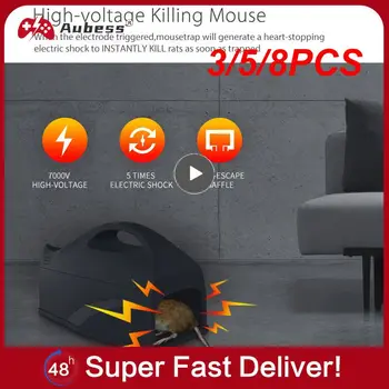 3/5/8 Шт 2,4 ГГц Ловец Мыши Беспроводная Крысиная Ловушка для Вредителей Высокая Чувствительность Wifi Датчик Мышеловки Tuya Mouse Killer App Control 1