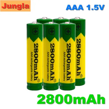 4-20 шт AAA Батарея Щелочная 2800 мАч 1,5 В AAA аккумуляторная батарея для Батареи Дистанционного Управления Игрушечная Батарея Легкая Батарея 1
