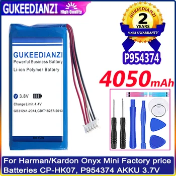 4050 мАч CP-HK07 P954374 Сменный Аккумулятор Для Harman/Kardon Onyx Mini Bluetooth Speaker Batterie Li-polym Bateria + Инструменты
