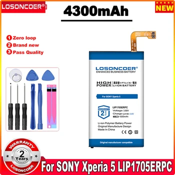 4300 мАч LIP1705ERPC Мобильный телефон для SONY Xperia 5 Аккумулятор X5 J8210 J9210 В наличии