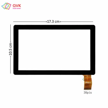 7 дюймов Черный для Contixo V8/Contixo V8-2 детский Планшетный ПК Емкостный Сенсорный Экран Дигитайзер Датчик Внешняя Стеклянная Панель