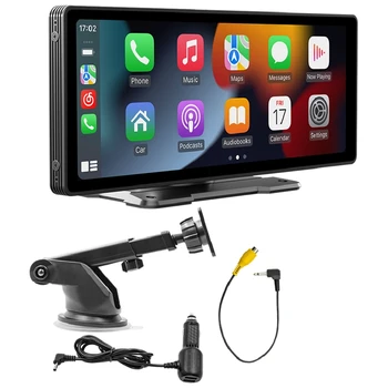 9,3-дюймовый автомобильный сенсорный экран Беспроводной CarPlay Android Auto Автомобильное портативное радио Bluetooth MP5 B5303