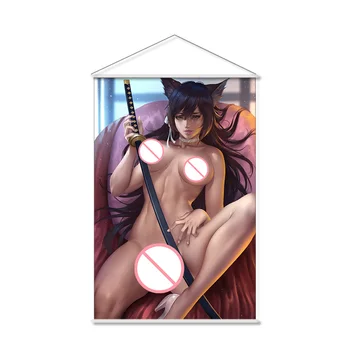 Azur Lane Аниме Сексуальный Атаго Настенный Свиток, Висящий Плакат, Картина для домашнего декора