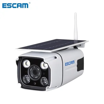 ESCAM QF260 WIFI Беспроводной IP67 Открытый 1080P 2.0MP Мощность солнечной батареи Низкое энергопотребление PIR Камера видеонаблюдения 1