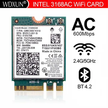 Новая Беспроводная карта для Intel Dual Band Wireless AC 9560 9560NGW 9560AC 8020,11 ac WIFI Bluetooth 5,0 M.2 CNVI Антенна 1730 Мбит/с низкая цена - Сеть ~ Anechka-nya.ru 11
