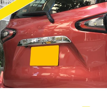 lsrtw2017 abs накладки на заднюю дверь автомобиля для Toyota sienta 2015 2016 2017 2018 2019 XP170 2-го поколения