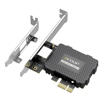 PCI-E Gigabit- Ethernet Адаптер EDUP Card 10/100/1000 М 2,5 Гбит/с RJ45 Сетевой Адаптер для Настольного компьютера P9JB