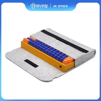 RYRA Войлочный чехол для механической клавиатуры Сумка для переноски 60 87 104 клавиш для клавиатуры Luofei Сумка для хранения клавиатуры