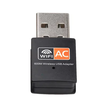 USB WiFi Адаптер 600 Мбит/с USB Ethernet Enchufe Wi Fi Беспроводная Сетевая карта Wi-Fi USB Адаптер WiFi Ключ Ethernet Адаптер 1