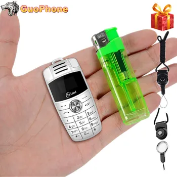 X6 Мини-брелок для телефона с двумя Sim-картами Magic Voice Bluetooth Dialer Mp3-Рекордер Детский Мини-ключ от машины Маленький мобильный телефон 1