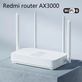 XIAOMI WIFI Маршрутизатор Redmi AX3000 Маршрутизатор wifi6 160 МГц Высокая Пропускная Способность OFDMA Эффективная Передача 2,4 ГГц 5 ГГц Сетка WIFI Сеть 1