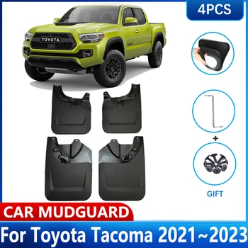 Автомобильные Брызговики Для Toyota Tacoma Аксессуары 2023 2022 2021 N300 TRD MK3 Брызговики Брызговик Переднее Заднее Колесо Брызговики 1
