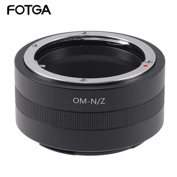 Адаптер для крепления объектива FOTGA OM-NIKKOR Z, совместимый с зеркальным объективом Olympus, подходит для беззеркальной камеры Nikon Z Mount Z5 Z6 Z7 Z50 1
