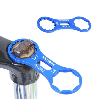 Алюминиевый Инструмент для Ремонта передней вилки Велосипеда SR Suntour XCR/XCT/XCM/RST MTB Велосипед Передняя Вилка Гаечный Ключ Инструменты Для Разборки 1