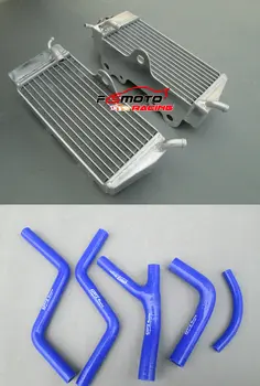 Алюминиевый радиатор L & R + гоночный шланг для Honda CR250R CR 250 R 1985-1987 1986 87 86 1985