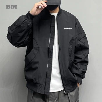 Мужская Бейсбольная куртка Kanye West с вышивкой в виде головы Тигра и букв, Кожаные куртки-бомберы в стиле пэчворк, Модная верхняя одежда Оверсайз низкая цена - Пальто и куртки ~ Anechka-nya.ru 11