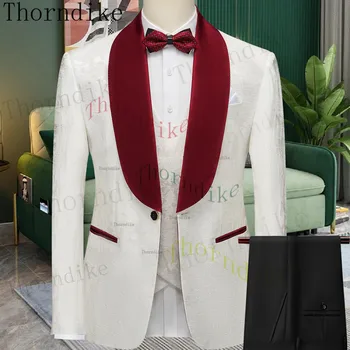 Новый мужской повседневный костюм корейской версии, модный деловой приталенный повседневный костюм, маленькое пальто в западном стиле низкая цена - Костюмы и блейзеры ~ Anechka-nya.ru 11