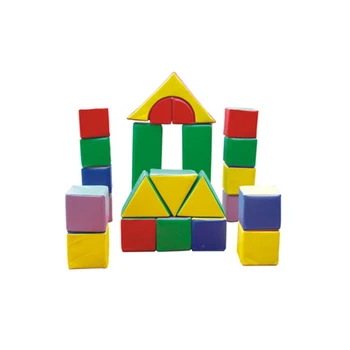Большие Строительные блоки из мягкой пены YLWCNN, Детский Игровой Куб из искусственной Губки, Обучающие игрушки для детей младшего дошкольного возраста Без фталатов 1