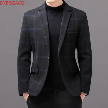 Мужской костюм из 3 предметов (куртка + жилет + брюки) Сделано в Турции, шерстяная ткань высокого качества, модная блейзерская одежда, мужские костюмы дешево низкая цена - Костюмы и блейзеры ~ Anechka-nya.ru 11