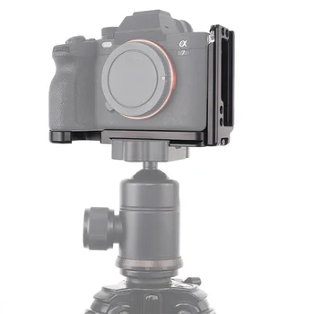 Вертикальный Снимок L-Образной Зеркальной камеры с Быстроразъемной L-образной Пластиной, Кронштейн Для Крепления A7M4/A7S3, L-Образная Быстроразъемная Пластина, Шаровая Головка Штатива