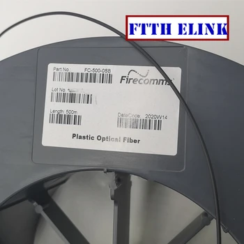 волоконно-оптический кабель 10mtr POF FC-500-0SB с однопроводным сердечником 1 мм FIRECOMMS MITSHBISHI FTTHELINK 1
