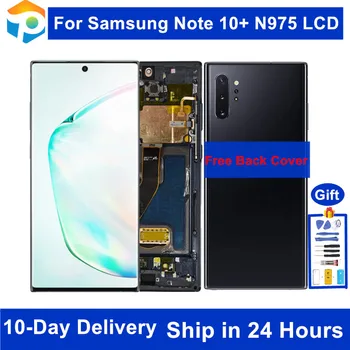 Высококачественный AAA Amoled ЖК-дисплей Для Samsung Galaxy Note10 + Note 10 Plus N975F N9750 Дисплей с Сенсорным экраном Для Samsung Note 10 Plus LCD