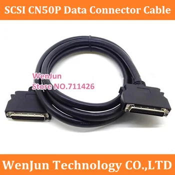 Высококачественный SCSI-кабель HPCN50 Pin SCSICN50 CN50 Маленький Мужской провод 0,5 М/1,5 М/2 М/3 М/5 М/10 М 1