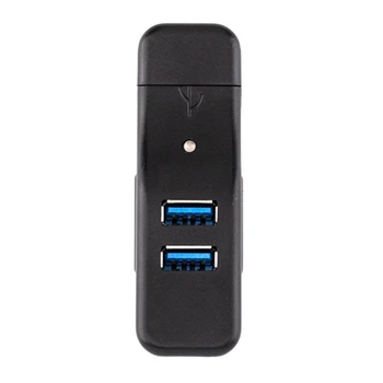 Высокоскоростной 4 порта USB-концентратор 3,0, USB-разветвитель, адаптер для ПК, ноутбука, планшета, Ноутбука 16FB