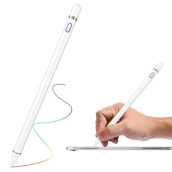 Горячая Универсальная емкостная ручка с сенсорным экраном Stlus для системного телефона IOS/Android, умная ручка, стилус, карандаш, сенсорная ручка, Прямая поставка