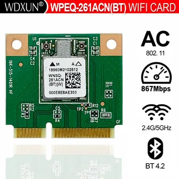 5ШТ 150 Мбит/с 2,4 ГГц RT3290 802.11B/G/N Беспроводная карта Wlan WIFI + Bluetooth BT 4,0 Половина мини-карты PCI-E для HP CQ58 M4 низкая цена - Сеть ~ Anechka-nya.ru 11