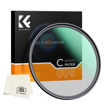Диффузионный фильтр объектива K & F Concept 52 мм 1/2 Black Pro Mist С просветляющим покрытием Nikon AF-S DX 35 мм f/1.8G серии C