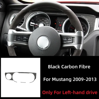 Для Ford Mustang 2009-2014 Аксессуары, модификация из углеродного волокна, автомобильный Спидометр, Объемное украшение, Наклейка, наклейка для отделки