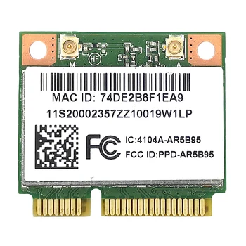 5ШТ 150 Мбит/с 2,4 ГГц RT3290 802.11B/G/N Беспроводная карта Wlan WIFI + Bluetooth BT 4,0 Половина мини-карты PCI-E для HP CQ58 M4 низкая цена - Сеть ~ Anechka-nya.ru 11