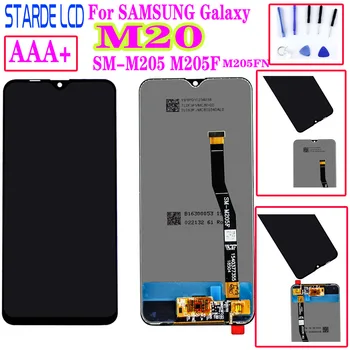Для Samsung M20 M205 SM-M205F M205FN ЖК-дисплей Замена сенсорного экрана для Samsung M205F M205FN дисплей модуль ЖК-экрана