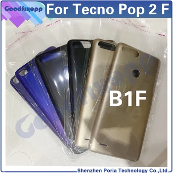 Для Tecno POP 2F B1F Задняя Крышка Дверцы Корпуса Задняя Крышка Для POP2F 2 F Замена крышки Батарейного отсека