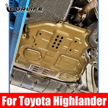 Для Toyota Highlander Kluger XU70 2021 2022 2023 Защитная крышка шасси двигателя, аксессуары из Пластикового магниевого сплава