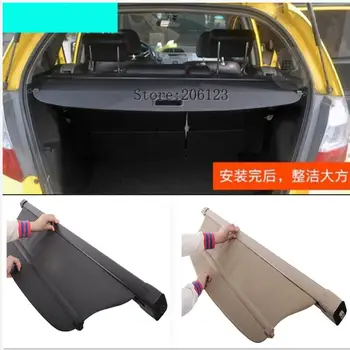 Защитный экран заднего багажника автомобиля, грузовой чехол для Honda FIT JAZZ 2008 2009 2010 2011 2012 2013, черные Автоаксессуары