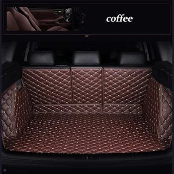 Изготовленные на заказ кожаные коврики YUCKJU с полной оберткой для багажника автомобиля Luxgen Luxgen 7 5 U5 SUV Автоаксессуар чехол для багажника