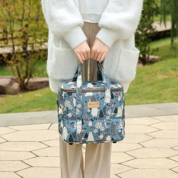 Изоляционная сумка Водонепроницаемая Корейская Модная Простая Повседневная рабочая сумка Водонепроницаемая сумка для ланча 1