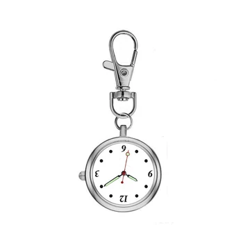 Классические Карманные часы ALK Fob Брелок Часы Медсестры Студенческие Канцелярские Принадлежности Унисекс Кварцевые Часы Доктора Из Нержавеющей Стали Круглый Сплав