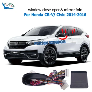Комплект для складывания бокового зеркала заднего вида Forten Kingdom и автоматического открывания стеклоподъемника для Honda CRV 2014-2016/Civic 2014-2016