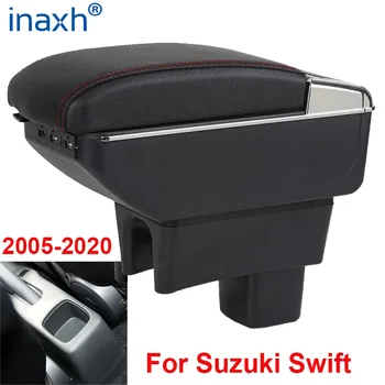 Коробка для подлокотника Suzuki Swift Коробка для подлокотника автомобиля Suzuki Swift Автомобильные аксессуары Коробка для хранения деталей интерьера Запчасти для модернизации 2005-2023