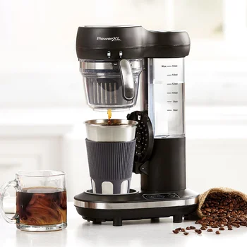 Кофеварка UOSO Grind And Go Plus, автоматическая машина для приготовления кофе на одну порцию в кафе объемом 16 унций 1