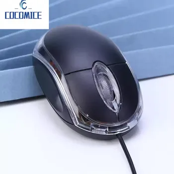 Маленькая проводная мышь USB Оптическая мышь 1000 точек на дюйм для компьютера, ноутбука, простая мышь в наличии
