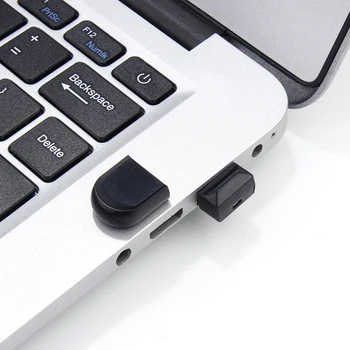 Мини Портативный USB 2,0 Флэш-накопитель для Автомобиля Реальной Емкости Флеш-накопитель с брелоком Черный Memory Stick 64 ГБ/32 ГБ/16 ГБ/8 ГБ/4G U Диск 1